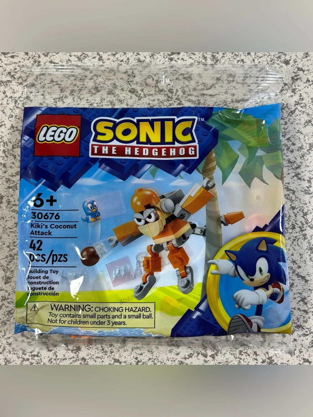 LEGO 30676 Sonic the Hedgehog Kiki's Coconut Attack Polybag New